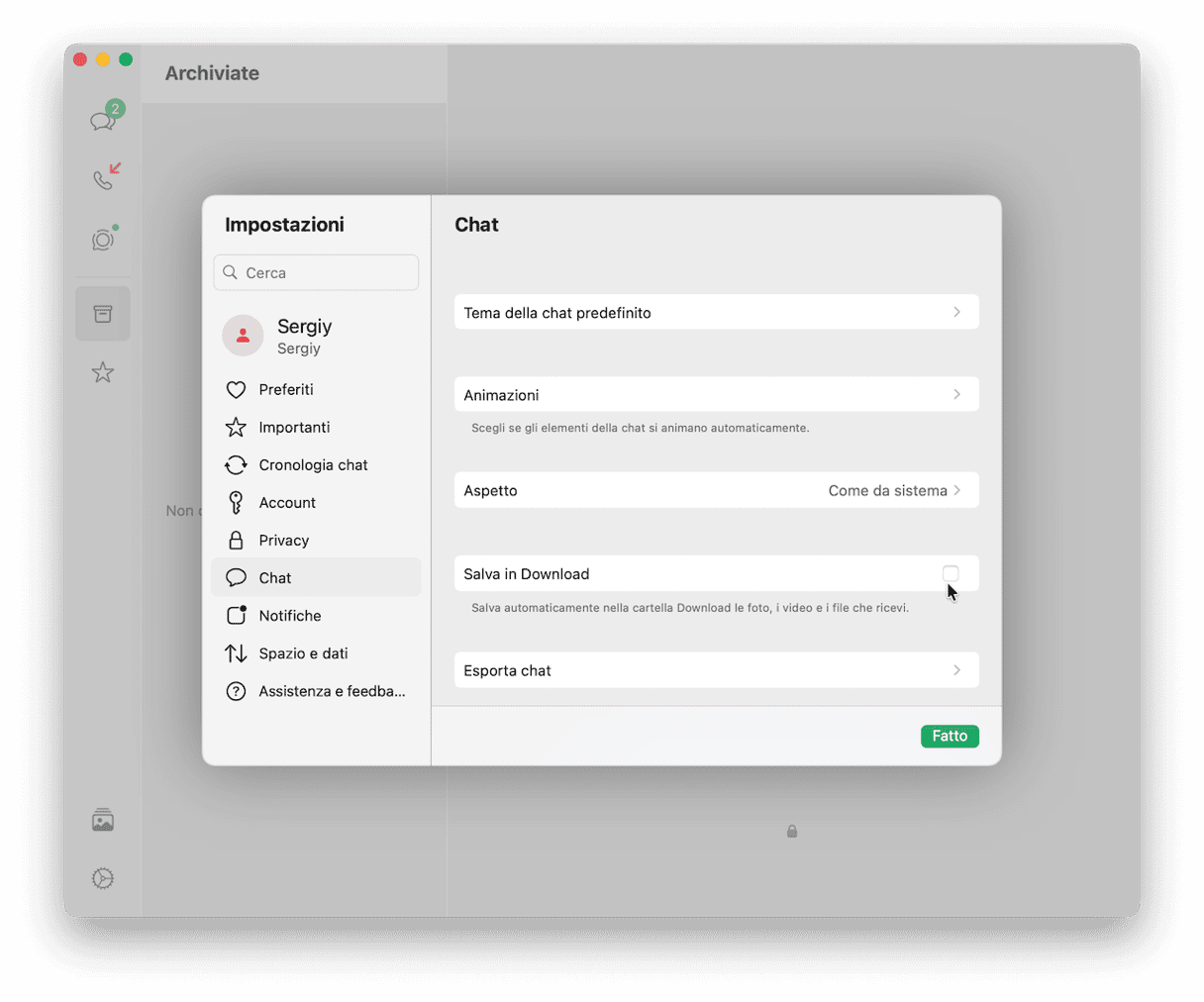Rimuovi i file scaricati dai software (come WhatsApp) difficili da trovare