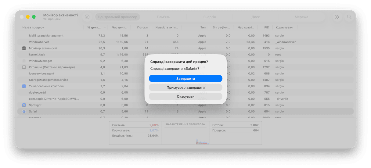 Перевірте, чи не перегрівається ваш Mac