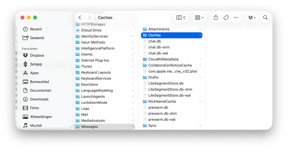 De iMessage-cache handmatig wissen