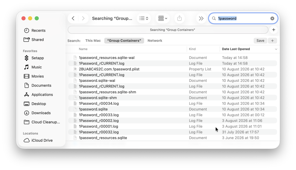 uninstall 1Password from Mac manually