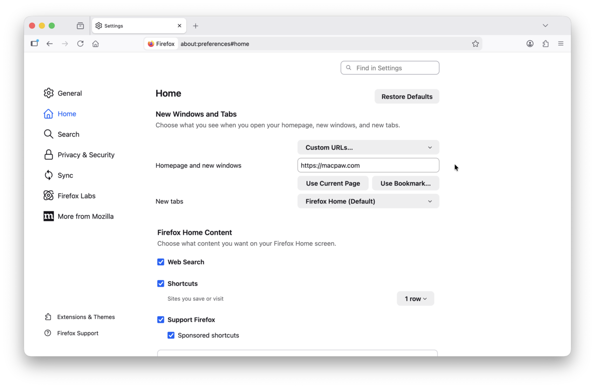 Remove browser hijacker from Mac