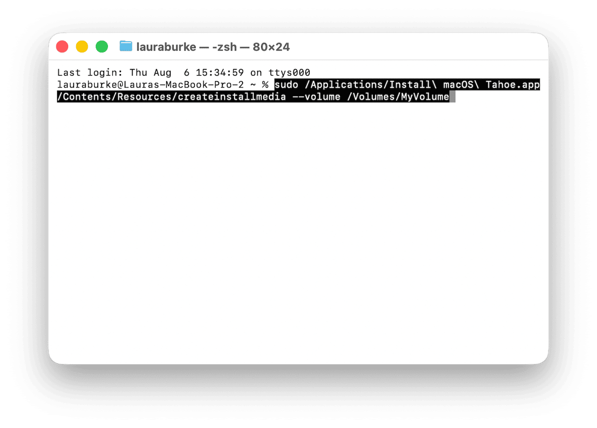 Create a bootable USB installer