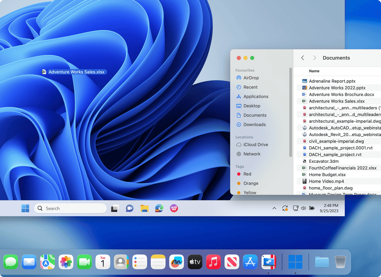 Parallels Desktop on Mac