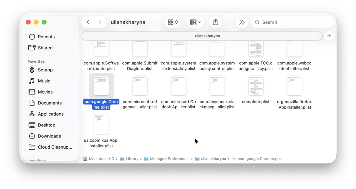 remove Any Search from Mac