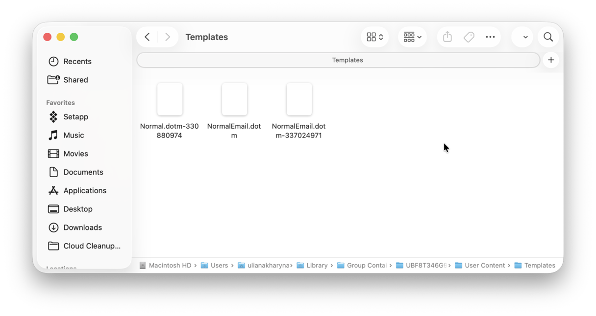 Refresh go-to templates
