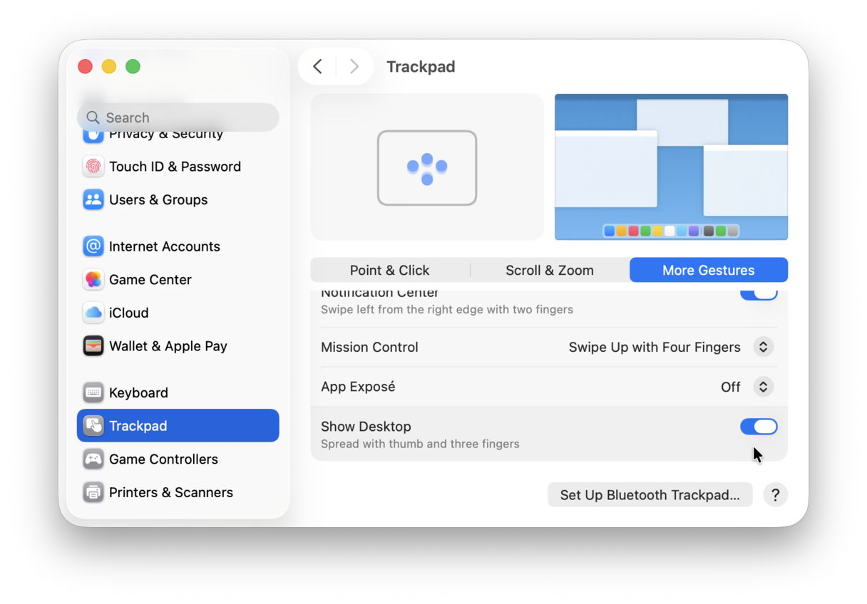 How to turn off App Expos&eacute;