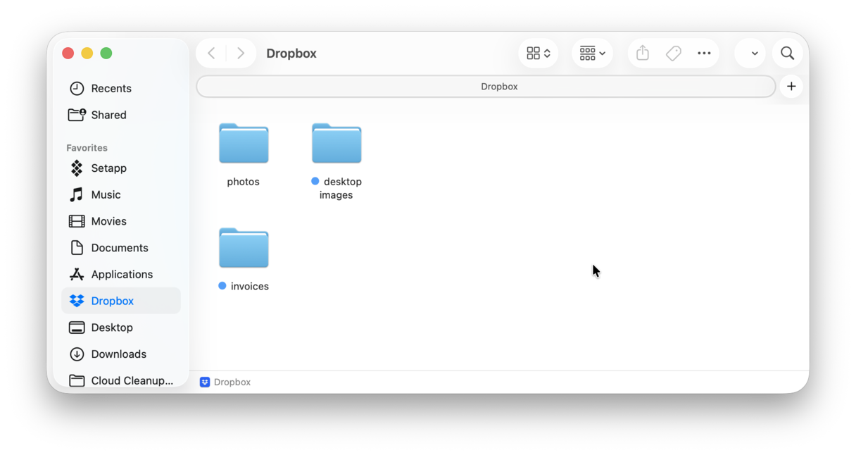 How to transfer Dropbox to iCloud on your Mac