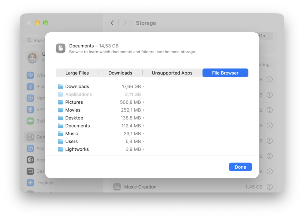 Optimize Storage