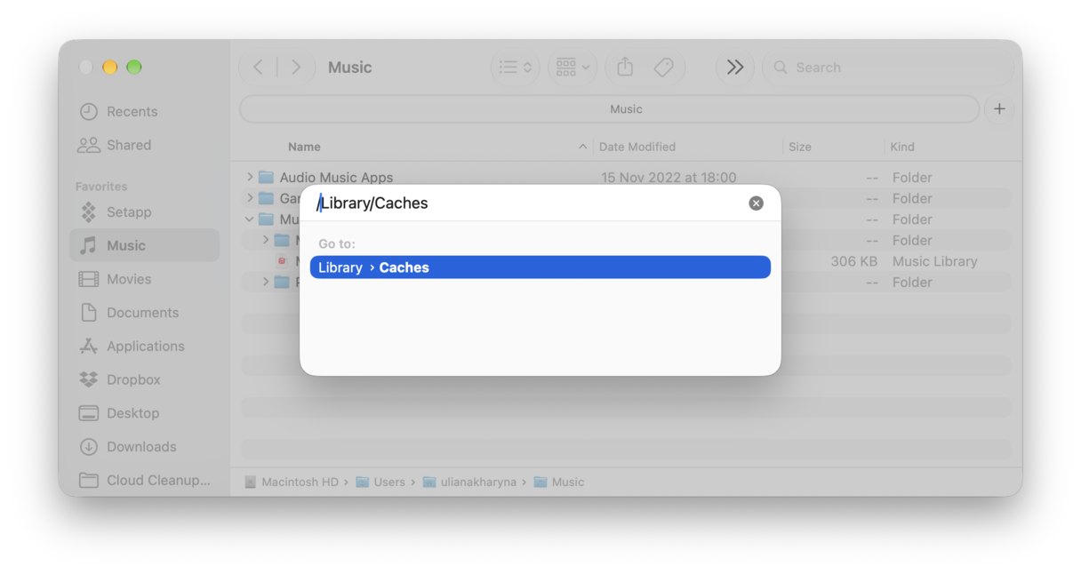 Delete system cache