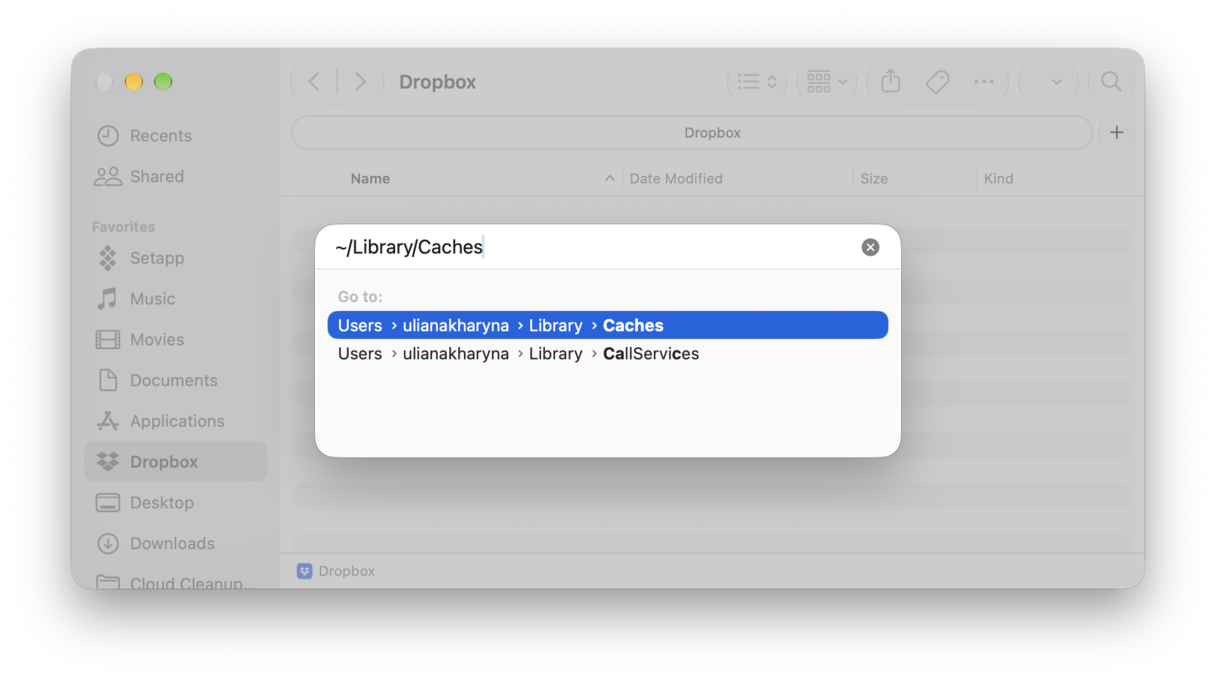 Remove cache in Library