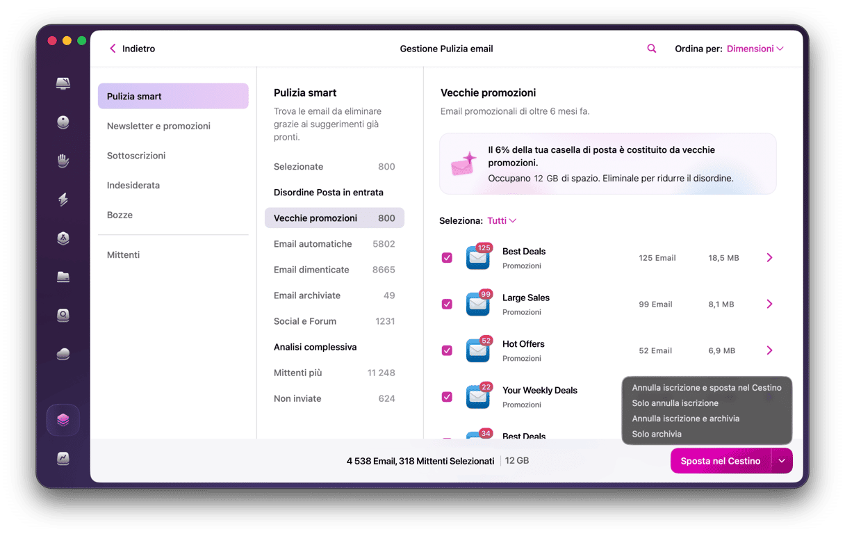 Email Cleanup Manager - Smart Cleanup