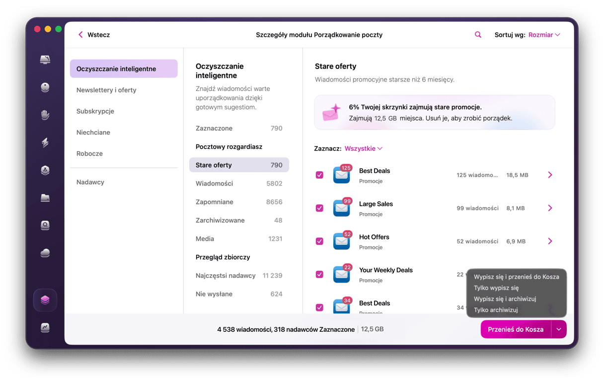 Email Cleanup Manager - Smart Cleanup