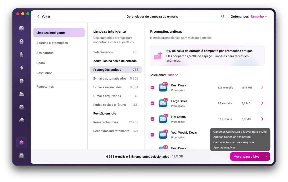 Email Cleanup Manager - Smart Cleanup