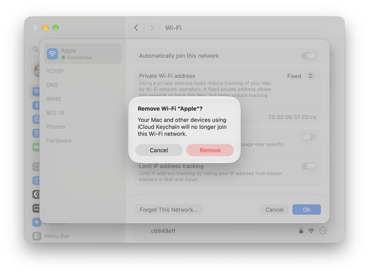 Reconnecting to Wi-Fi network