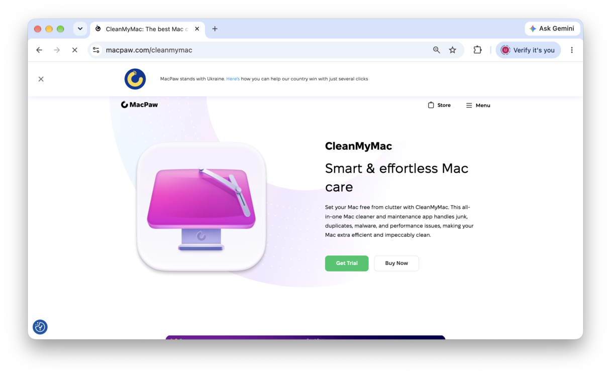 Chrome web browser
