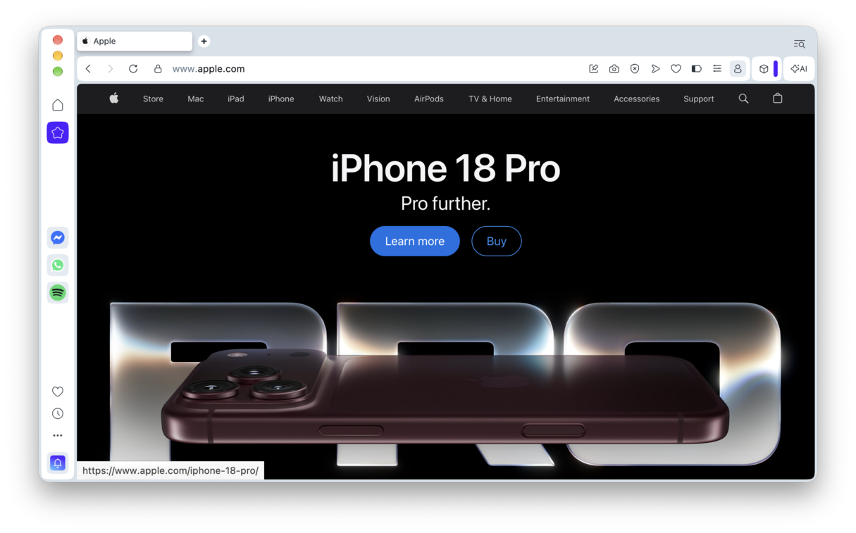 Opera web browser