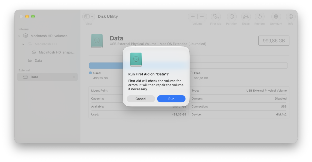 How to run First Aid on your Mac's drive