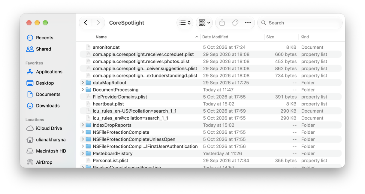 Remove problem files