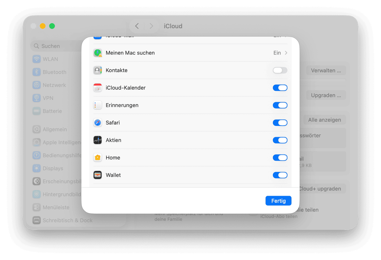 Lesezeichen zwischen zwei Macs synchronisieren