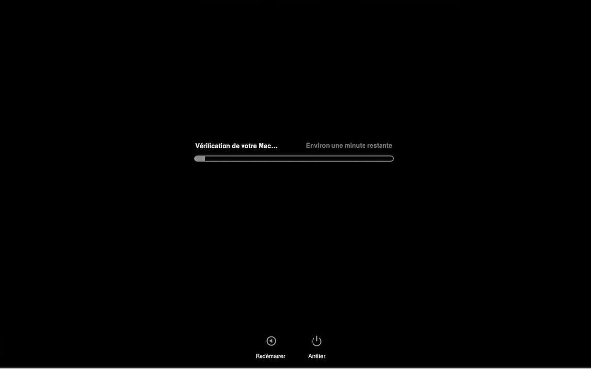 Ex&eacute;cutez Diagnostics Apple