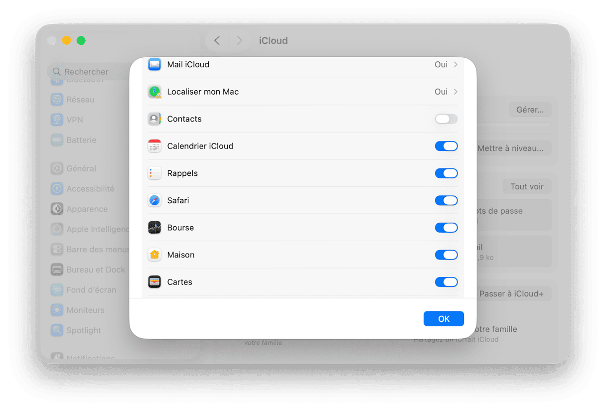 Synchroniser les signets entre deux Mac