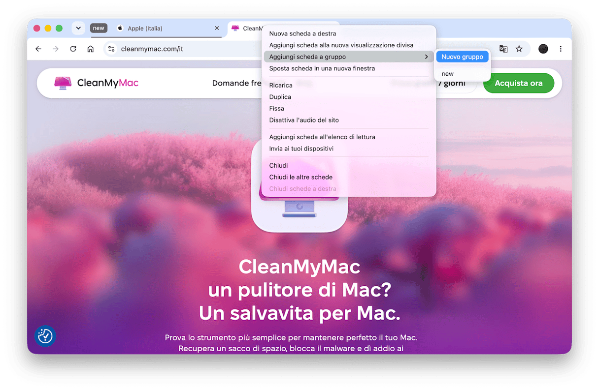 Tieni aperte meno schede nel browser - Firefox