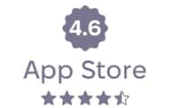 App Store 4.6 Rating