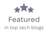 Featured in top tech blogs